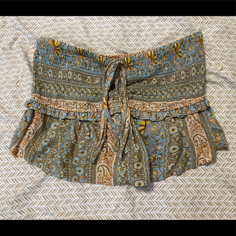 AE strapless print mini tube top